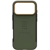 Dėklas Urban Armor Gear UAG Civilian Magsafe,Olive/Oranžinis - iPhone 17 Pro Max