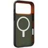 Dėklas Urban Armor Gear UAG Civilian Magsafe,Olive/Oranžinis - iPhone 17 Pro Max