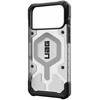 Dėklas „Urban Armor Gear“ „UAG Pathfinder Clear Magsafe“, „Ice“ / „Sidabrinis“ – „iPhone 17 Pro Max“