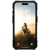 Dėklas „Urban Armor Gear“ „UAG Pathfinder Clear“ su „MagSafe“, skirtas „iPhone 16“ – pelenų spalvos
