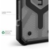 Dėklas „Urban Armor Gear“ „UAG Pathfinder Clear“ su „MagSafe“, skirtas „iPhone 16“ – pelenų spalvos