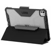 Urban Armor Gear 124477114043 planšetinio kompiuterio dėklas 27,9 cm (11″) „Folio“ Juoda, Permatomas