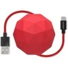 Usbepower Cosmo Cable USB-A to Ligtning 1m - Raudona