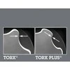 1/4" TorxPlus IPR antgalis varžtams su skylute ir apsauginiu kaiščiu, 10 dydis IPR/25mm, Wera [05134700001]