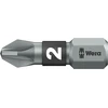 100 vnt. końcówek 1/4" do wkrętów su gniazdem Pozidriv, PZ1/25mm, Wera [05072443001]