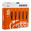 Bahco XXL Izoliuotų atsuktuvų rinkinys ERGO™ 14 vnt - SL2,5/3,0/3,5/4,0/5,5; PH1/2; PZ1/2; T10/15/20; Combi SL5/PZ1, SL6/PZ2 - 1000V VDE