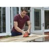 Black & Decker Juodas & Decker Plokštuminis šlifuoklis Juodas & Decker BEW220-QS; 150 W