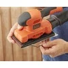 Black &amp; Decker Juodas &amp; Decker Plokštuminis šlifuoklis Juodas &amp; Decker BEW220-QS; 150 W