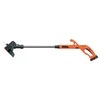 Black &amp; Decker Juodas &amp; Decker Akumuliatorinė žoliapjovė ST1823 18 V 1,5 Ah 25 cm, Juodas &amp; Decker