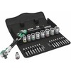 Wera 8100 SB 6 Zyklop greičio reketų rinkinys 3/8 pavaros metrika