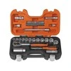 Bahco Galvučių ilgų ir trumpų rinkinys 10-22mm + bits PH,PZ,HEX,TORX 53vnt 3/8"