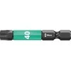 Grąžtas 5 vnt. Impaktor 1/4" smūginiai antgaliai TORX kištukiniams varžtams, dydis TX40/50mm, Wera [05057667001]