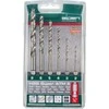 Grąžtas Alpen Twist gręžimo rinkinys (2-8 MM) HSS-G 1/4 colio velenas plienui, ketui, spalvotiesiems metalams, metalui