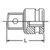 adapter udarowy zwiększający su 3/4" na 1", Koken [16688A]