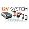 Black & Decker 12V akumuliatoriaus suderinamumo sistema