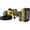 Akumulatorowa kampinis šlifuoklis 125mm, 2x3.5Ah, 18V XR, COMPACT, DEWALT [DCG404S2T-QW]