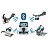 MAKITA diskinis pjūklas 40V XGT 190mm HS004GM202 2x4,0Ah +MODUŁ AWS