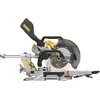 DEWALT skersinio pjovimo staklės su 305 mm disku, profilis