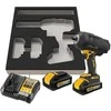 Smūginis veržliasūkis DeWalt DCF961H2G-QW; 18 V; 1/2''; 2x5,0 Ah akum.