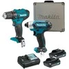 MAKITA akumuliatorinių įrankių rinkinys CLX224X (DF333D + TD110D) 12V 2x1,5Ah