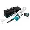 MAKITA RINKINYS 12V pūstuvas UB100D + DULKIŲ SIurblys CL108FD 1x2,0Ah KREPŠELIS CLX245SAX1