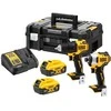 Dewalt akumuliatorinių įrankių komplektas su lagaminu