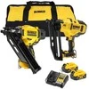 Įrankių rinkinys DeWalt DCK246P2-QW (DCN930 + DCN660); 18 V; 2x5,0 Ah akum.