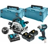 akumulatorowy komplektas Combo DTD201 + DHS660, 18V, 3x6,0Ah, LXT, Makita [DLX2565GJ]