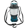 įkraunamas radijo imtuvas su 360' lempa ir žibintuvėliu, 40V max XGT, FM, Makita [MR010GZ] Li-Ion, Bluetooth