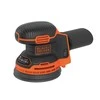 Black &amp; Decker Juodas &amp; Decker Ekscentrinis šlifuoklis Juodas &amp; Decker BDCROS18-QW; 18 V; 1,5 Ah akum.+ pakrovėjas