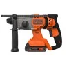 Akumuliatorinis perforatorius SDS+, 18V, 2x2,5Ah, Black &amp; Decker [BCD900E2K-QW]