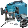 akumuliatorinė frezarka górnowrzecionowa 40V XGT Makita [RP001GM201] 2x4,0Ah