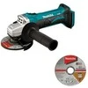 Makita akumuliatorinis kampinis šlifuoklis DGA452Z, 18V, 115 mm, be akumuliatoriaus ir kroviklio