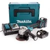 Makita kampinis šlifuoklis DGA513RT3J 18V 3x5,0Ah