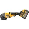Kampinis šlifuoklis DeWalt XR FLEXVOLT; 54 V; 2x9,0 Ah akum.