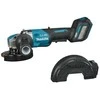 Makita GA044GZ Kampinis šlifuoklis XGT, 125MM, 0-8500RPM; bešepetėlinis variklis; elektrinis stabdys; AFT; AWS (be AWS lusto); reguliuojamas greitis 3,000 - 8,500RPM; X-LOCK; Svirtinis jungiklis; "Z" versija - komplektuojamas be akumuliatoriaus ir kroviklio