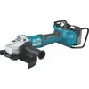 akumuliatorinė kampinis šlifuoklis 230 mm, 2 x 18 V, 2 x 5,0Ah Li-Ion AWS Makita [DGA901T2U1]