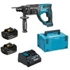 MAKITA PLAKTUKAS SU KALIMO GALIMYBĖS 18V 1.9J 2x3.0Ah DHR202RFJ