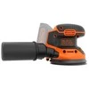 Black &amp; Decker Juodas &amp; Decker Ekscentrinis šlifuoklis Juodas &amp; Decker BDCROS18N-XJ; 18 V (be akumuliatoriaus ir pakrovėjo)