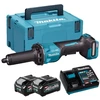 akumuliatorinė szlifierka prosta, 40V max XGT, 6mm, Makita [GD002GM201] 2x4,0Ah, jungiklis łopatkowy