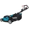 Makita DLM480Z akumuliatorinė vejapjovė 2 x 18 V, 48 cm, 4 viename (pjovimas / surinkimas / mulčiavimas / išmetimas į galą), 24,5kg, plastikinis korpusas, be akumuliatorinio ir krovinio