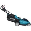 Makita DLM480Z akumuliatorinė vejapjovė 2 x 18 V, 48 cm, 4 viename (pjovimas / surinkimas / mulčiavimas / išmetimas į galą), 24,5kg, plastikinis korpusas, be akumuliatorinio ir krovinio
