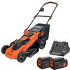 Black & Decker akumuliatorinė vejapjovė CLMA4825L2, 36V, 48cm, 2x2,5Ah