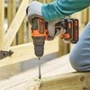 Black &amp; Decker Juodas &amp; Decker Akumuliatorinis suktuvas-gręžtuvas Juodas &amp; Decker BDCDD186B-QW; 18 V; 2x1,5 Ah akum.