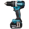 akumuliatorinė wiertarko-wkrętarka smūginis 18V, Makita [DHP484RT3J] 3x5,0Ah, LXT