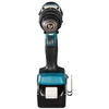 akumuliatorinė wiertarko-wkrętarka smūginis 18V, Makita [DHP484RTJ] 2x5,0Ah, + Dovana