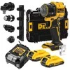 Grąžtas Akumuliatorinė gręžimo-suktuvo galvutė su 4 keičiamomis galvutėmis, 18 V XR, 73 Nm, DeWALT [DCD803D2T-QW] 2x2,0Ah