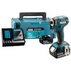 akumuliatorinė wkrętarka smūginis 18V Makita [DTD173RTJ] 2x5,0Ah, LXT
