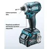 Smūginis suktuvas Makita TD001GZ02; 40 V (be akumuliatoriaus ir pakrovėjo)