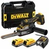 Juostinis šlifuoklis DeWalt DCM200E2T-QW; 18 V; 2x1,7 Ah akum.